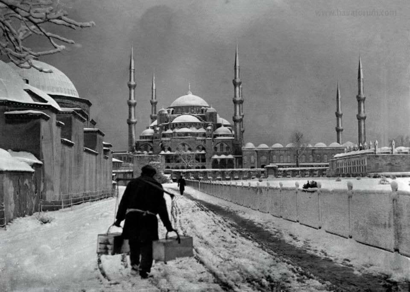 1954 - İstanbul'da yaşanan büyük kış mevsimi 53